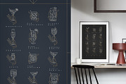 Drink Art Deco, a Decorative Illustration by Anna (Thumbnail 5 of 5)
