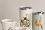 Cocktails and Wine Clipart, a Decorative Illustration by HeavensStar (Thumbnail 4 of 9)