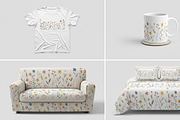 Soft Wildflower Seamless Pattern, a Person Illustration by Gfx_Store (Thumbnail 1 of 4)