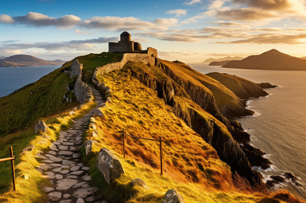 Sunset at St. Patrick's Rock, County, a Photo by Iftikhar Alam