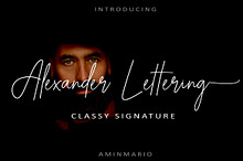 ALEXANDER LETTERING