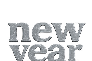 New year text with corks and stars o, an Illustration by Dvoevnore photos