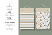 Baby Leopard Patterns Set, a Pattern Graphic by tetiartline (Thumbnail 2 of 4)