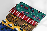 Christmas Set- “Toy Train Adventure”, a Pattern Graphic by D.O.C Gallery by Carla (Thumbnail 10 of 12)