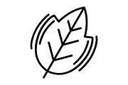 Leaf Line Icon, an Icon by Pexelpy (Thumbnail 2 of 2)