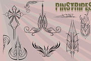 PINSTRIPES, an Object Graphic by SteveKnerem (Thumbnail 1 of 2)
