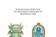 18 Gothic Clipart, a Decorative Illustration by Pati Charm Studio (Thumbnail 5 of 8)