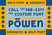 SFC Powen, a Handwritten Font by Skilline Supply Co. (Thumbnail 8 of 10)