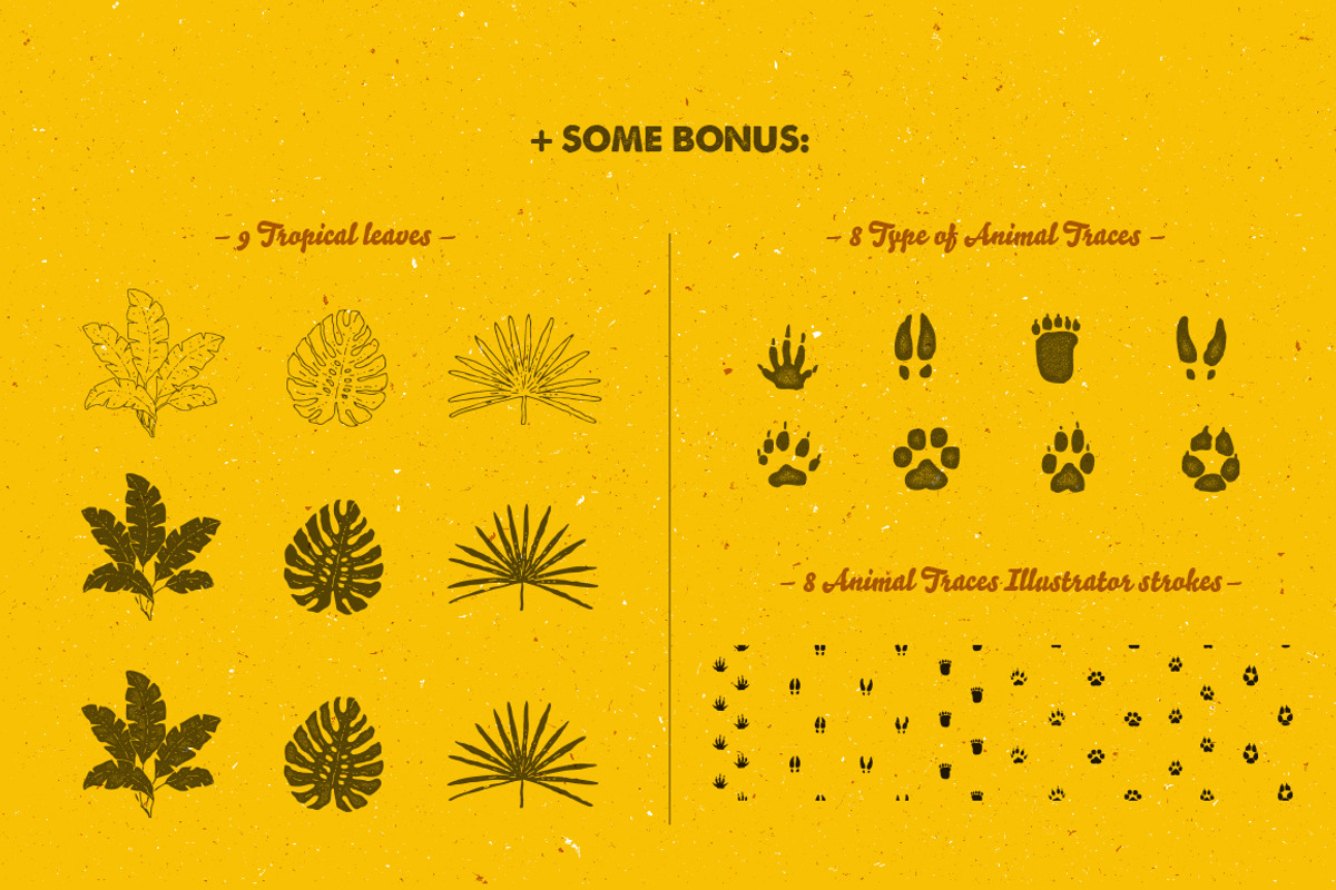58 Hand Drawn Animal Pack preview 4