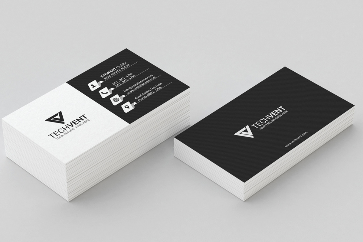 Corporate Business Card Template, a Business Card Template by Shahjhan (Photo 4 of 4)
