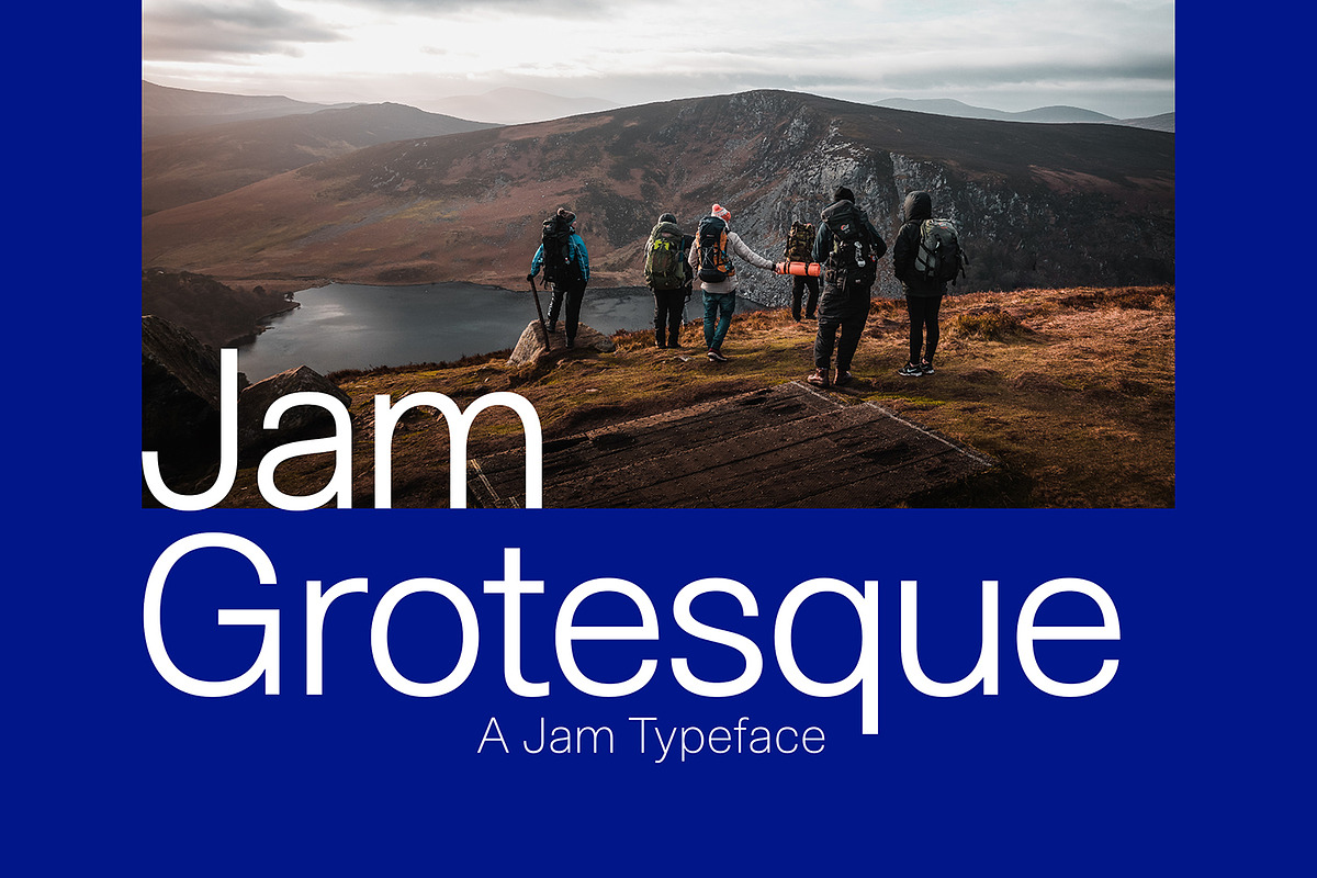 Jam Grotesque, a Font by JAM Type (Photo 1 of 16)