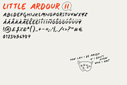 Little Ardour Font Family + Icons, a Sans Serif Font by Design Surplus (Thumbnail 3 of 7)