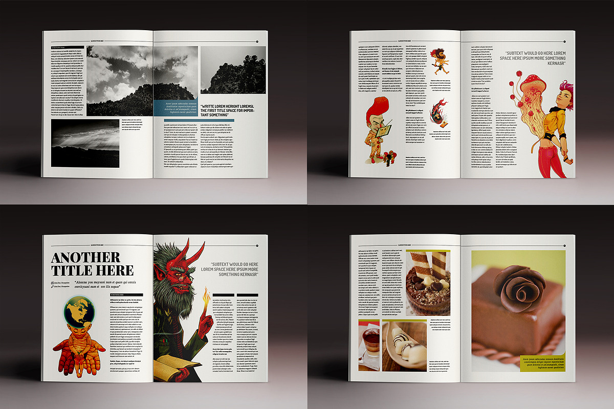 The Sober Magazine, a Magazine Template by Luuqas Design (Photo 12 of 15)