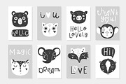 Scandi Animal Set - Vol.1 ♥, an Animal Illustration by Artnis (Thumbnail 5 of 7)