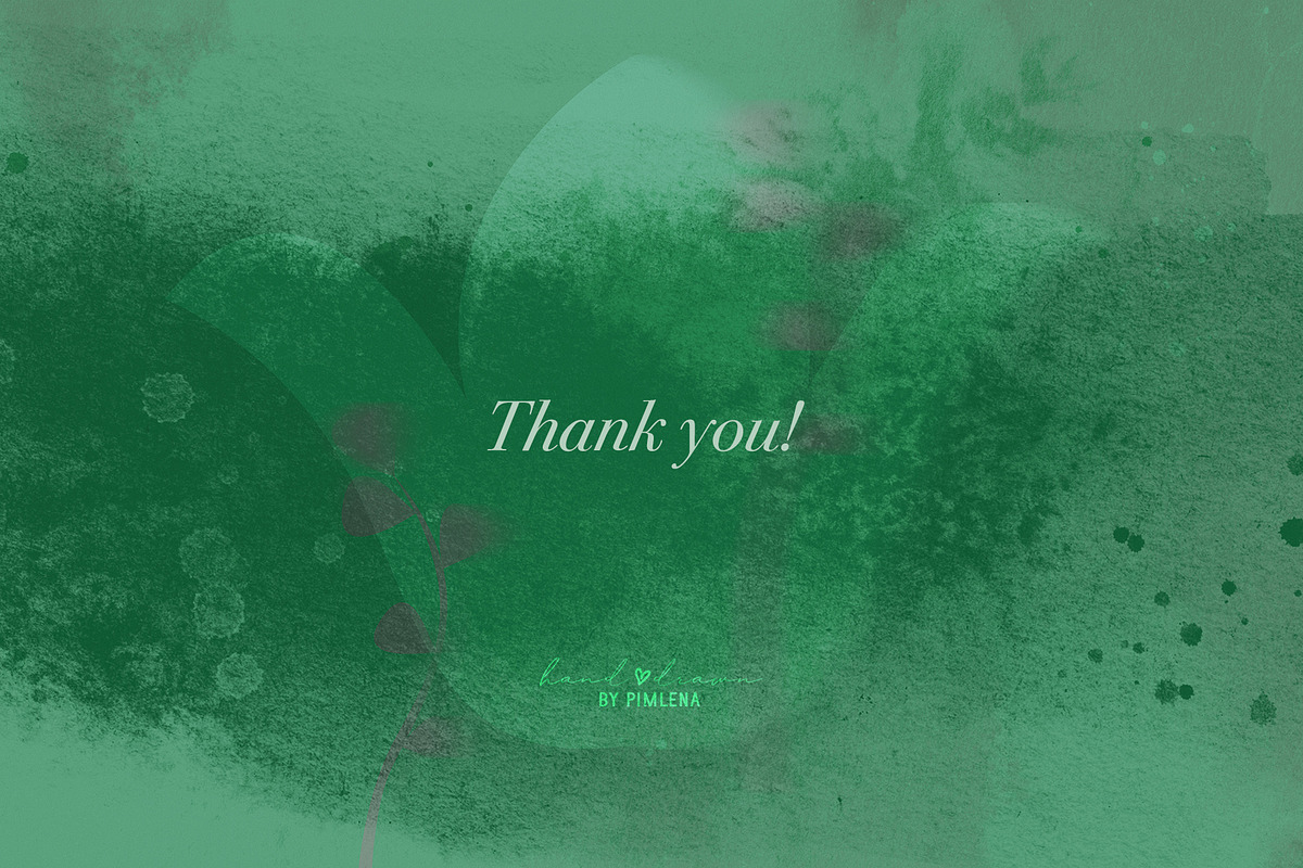 Mystical Botanical Backgrounds, a Background Graphic by Elena Pimonova (Photo 10 of 10)