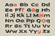 Rushpico - Bold Rough Stamp Font, a Sans Serif Font by Typia Nesia (Thumbnail 11 of 11)