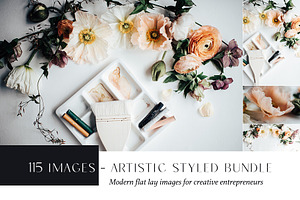 Artist & Floral Styled Stock Bundle