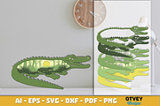 Safari Animal Laser Cut SVG Bundle, an Animal Illustration by OTVEY DESIGN (Thumbnail 12 of 13)