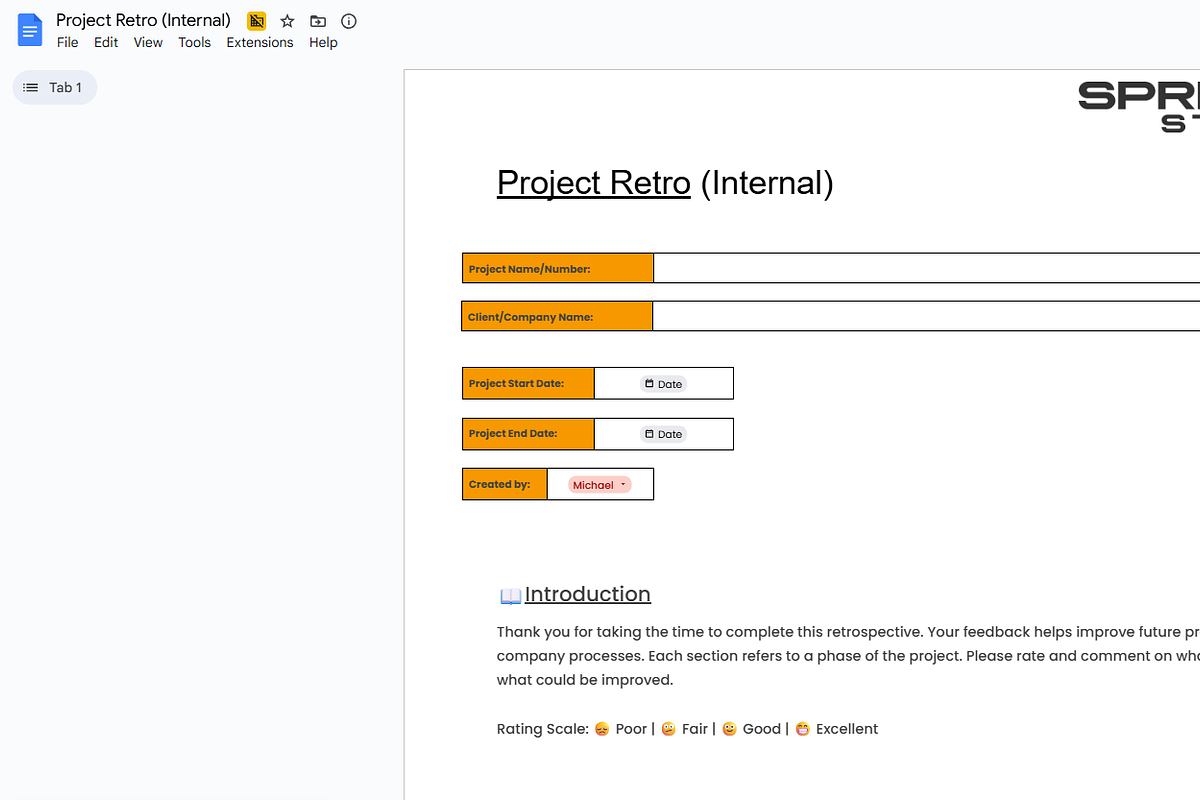 Project Documentation Starter Kit, a Templates & Theme by Sprintline Studio (Photo 10 of 12)