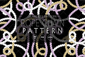 Rope Chain - Seamless Patterns