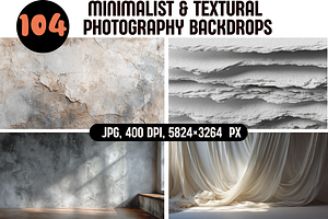 Minimalist & Textural Photo Backdrop