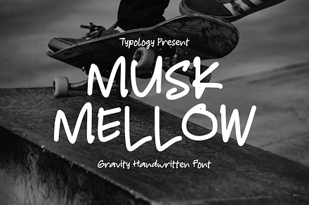 Musk Mellow - Handwritten Font