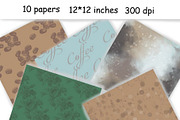I Love Coffee Pattern, a Pattern Graphic by GlamArtZhanna (Thumbnail 3 of 3)