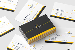 Sleek DIY Business Card Template