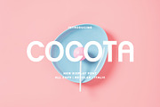 COCOTA, a Sans Serif Font by rmdndsign (Thumbnail 1 of 9)