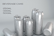 Beverage Cans in 3 Sizes, a Food & Drink 3D Model by 3DTreatment (Thumbnail 3 of 6)