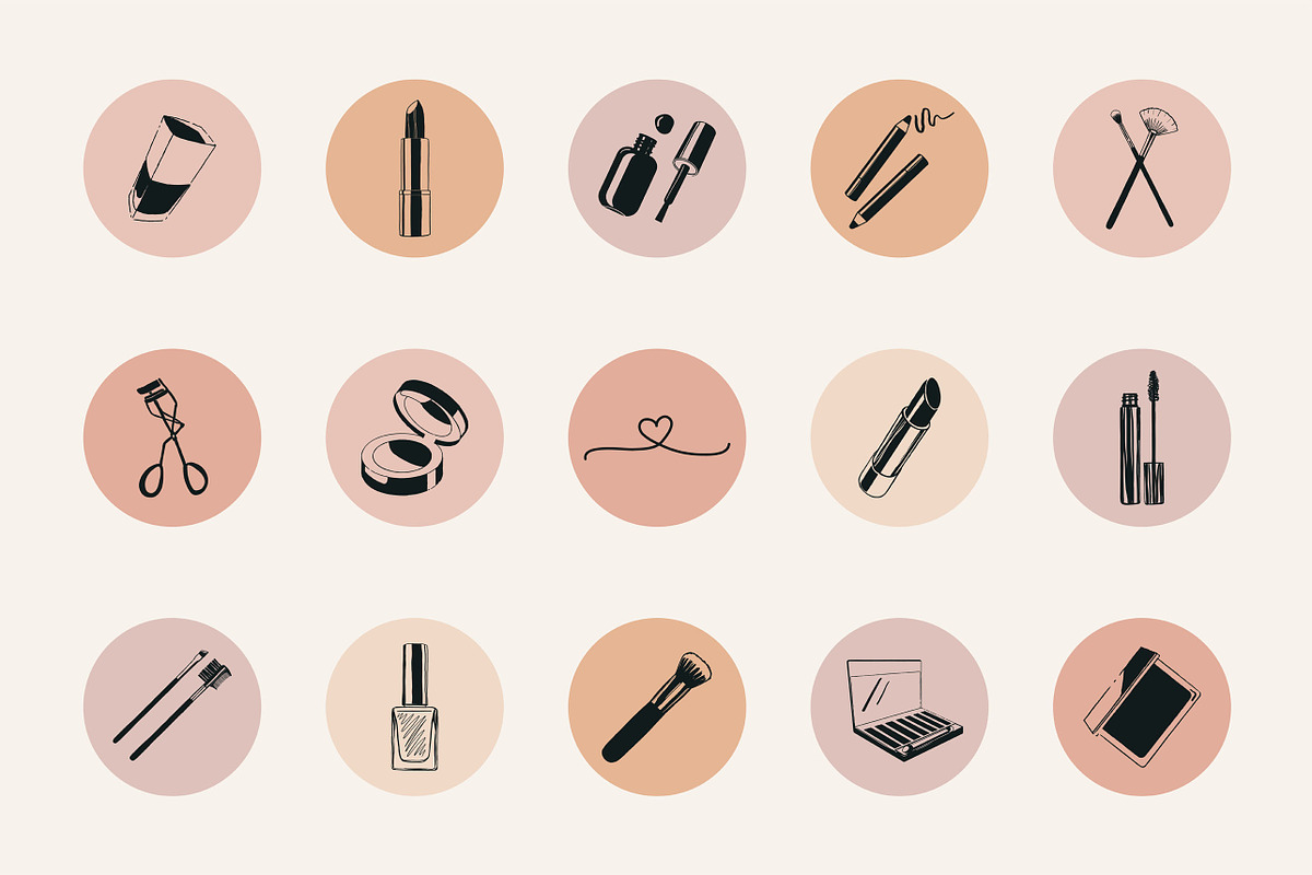 Beauty Salon Highlight Icons, an Icon by mayrum (Photo 3 of 6)