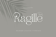 Ragille MODERN LIGATUR TYPFACE, a Serif Font by BOOSH Studio (Thumbnail 1 of 12)