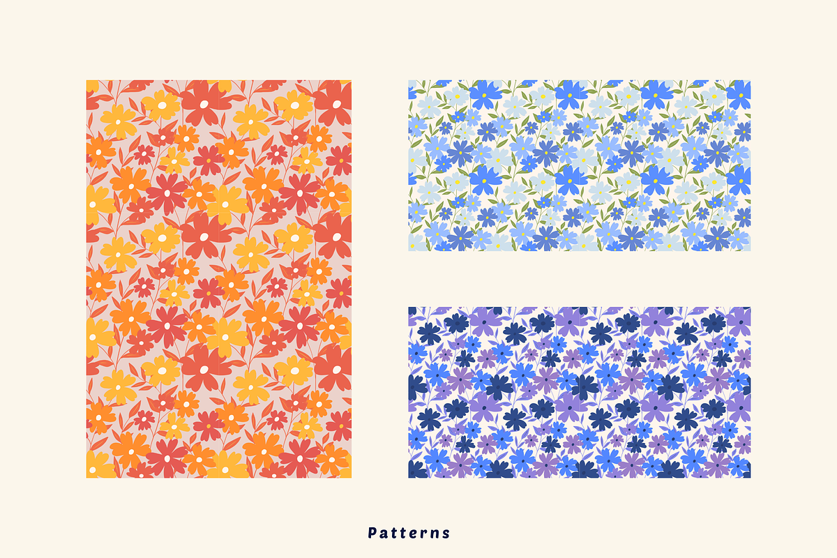 Florals, a Pattern Graphic by AnnaEshka (Photo 2 of 2)
