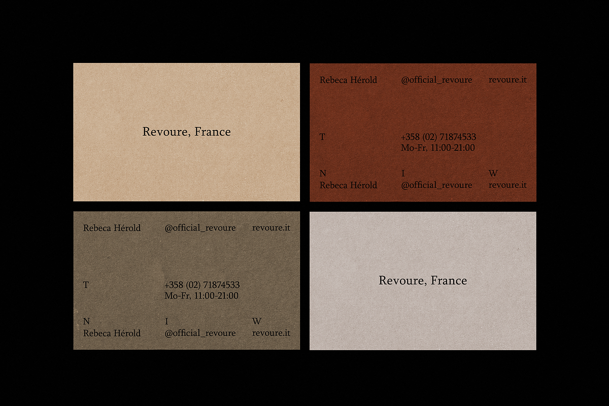 Revoure - B.Card Template/Mockups, a Business Card Template by William Hansen (Photo 5 of 6)