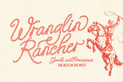 Howdy Handsome Layered Font Duo, a Script Font by Nicky Laatz (Thumbnail 3 of 39)