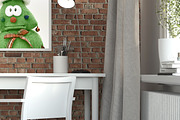 Homeoffice mockup, a Household Mockup by Allstock (Thumbnail 3 of 3)