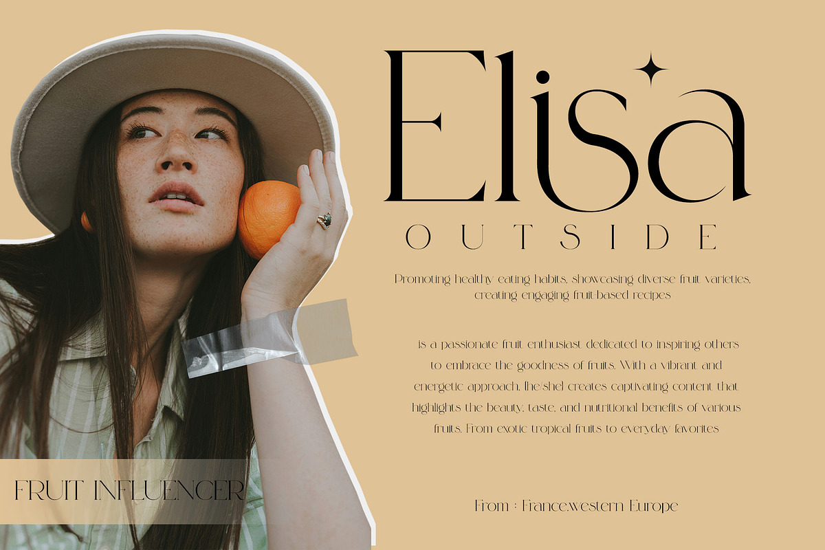 Blasing Aesthetic Serif Font, a Serif Font by Alfinart (Photo 3 of 10)