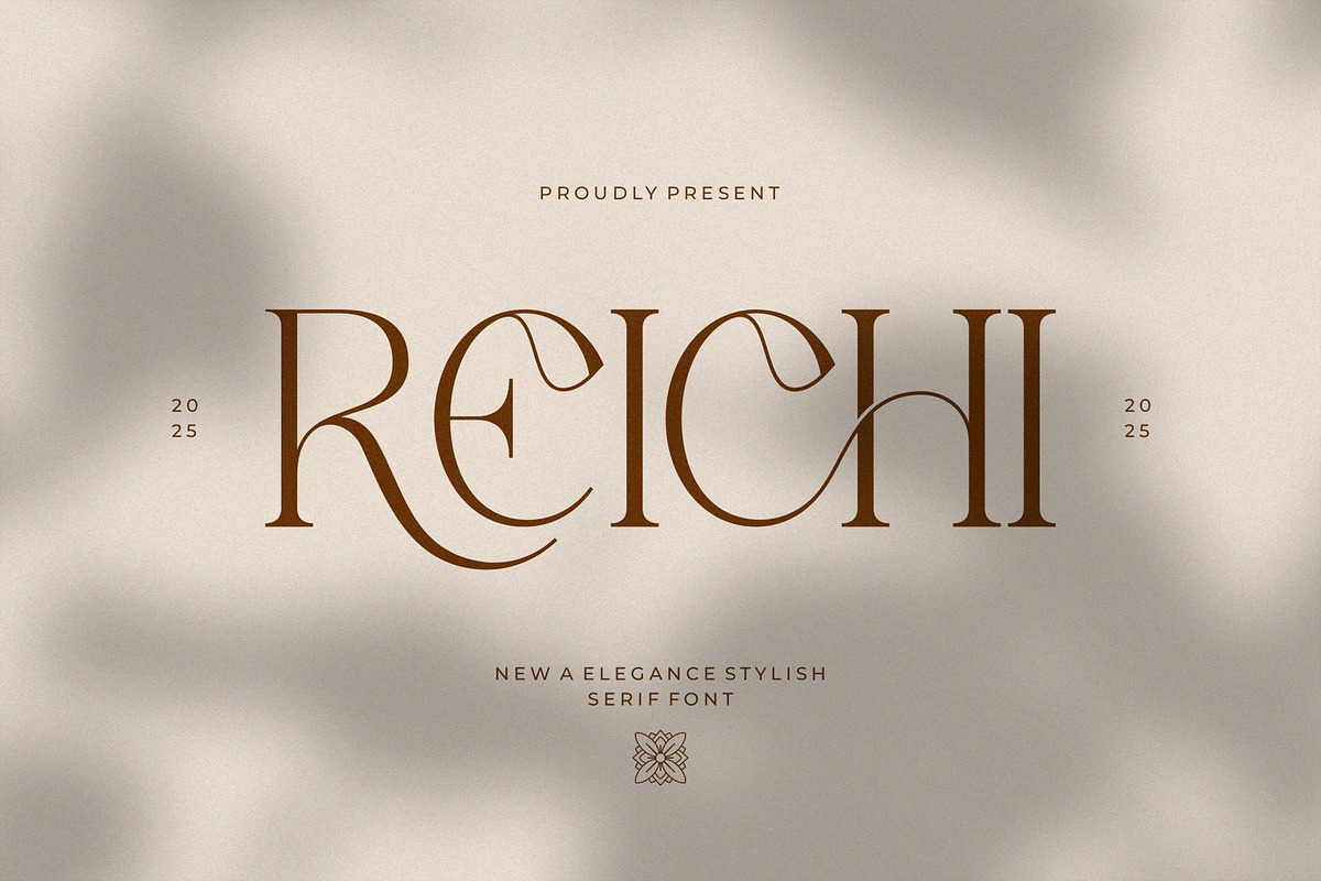 Reichi || Modern Classy Serif Font, a Serif Font by Ermedia Studio (Photo 1 of 10)