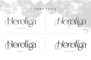 Heroliga - Modern Sans Serif Font, a Sans Serif Font by Yahya Type (Thumbnail 10 of 23)