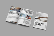 A4 Magazine Mockup, a Books & Magazine Mockup by Squashy Creative Studio (Thumbnail 4 of 5)