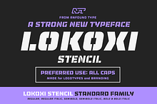 Lokoxi Stencil - Standard Family