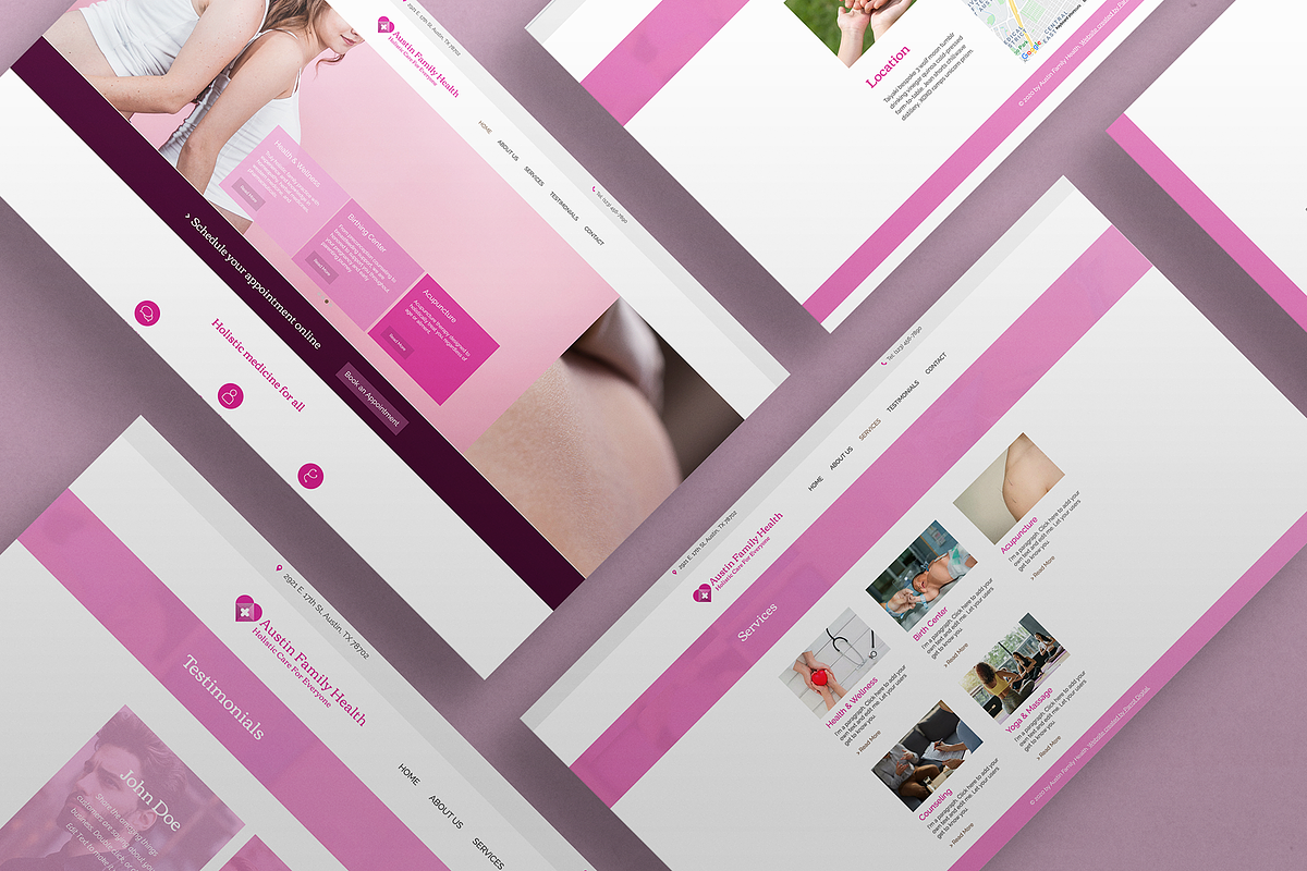 Healthcare Website for Wix, a Shopify Template by Parrot Designs (Photo 2 of 4)