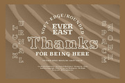 Evereast Serif Rounded, a Serif Font by Nocturnal Workspace (Thumbnail 9 of 9)