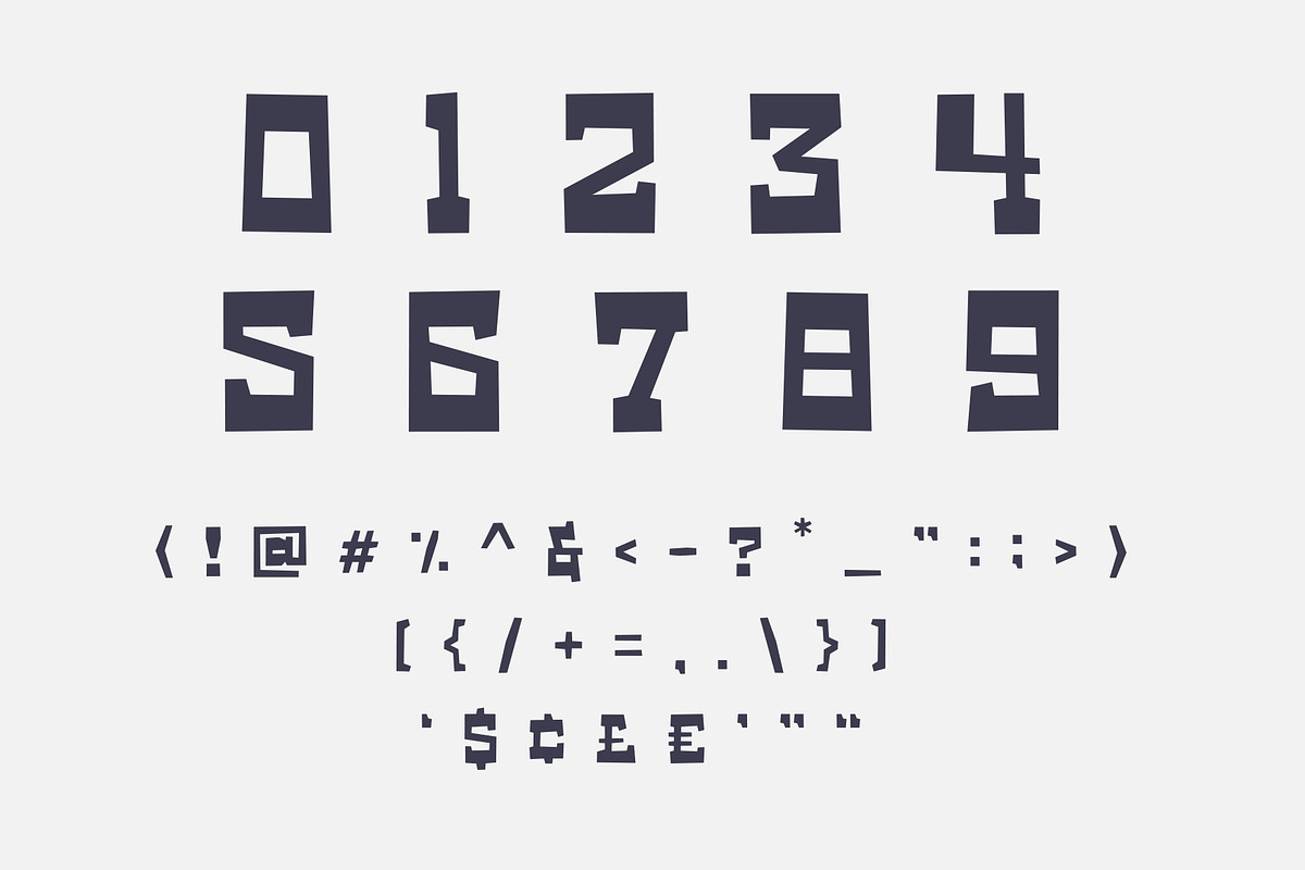 LUCK BUTCHER, a Slab Serif Font by SON OF THIRTEEN (Photo 3 of 5)