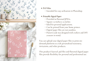 Ballet Toile de Jouy Pattern, a Background Graphic by Hughes Studio (Thumbnail 6 of 7)