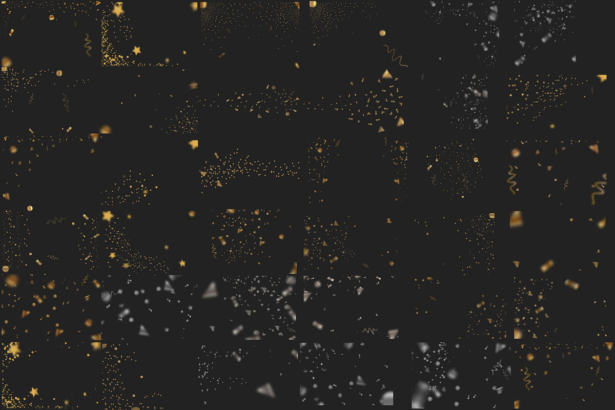36 Brilliant Confetti Overlays, a Graphic by 3Motional (Photo 11 of 11)