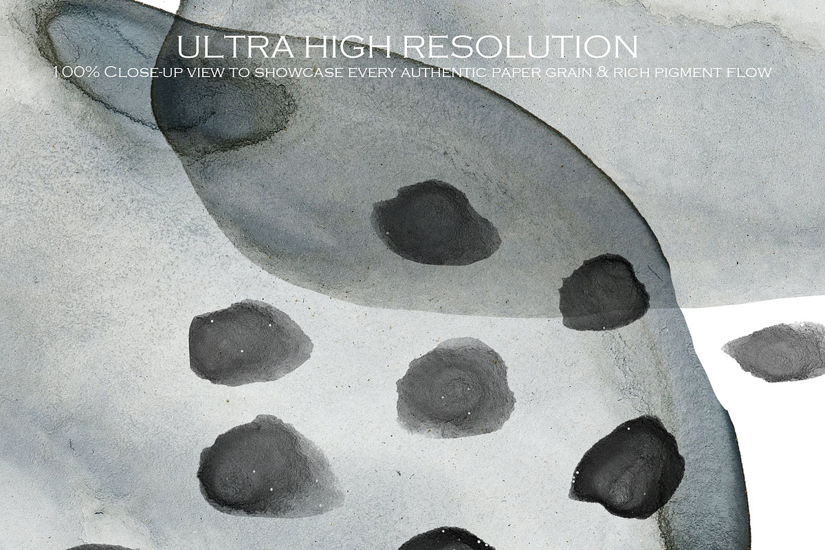 Abstract Gray Watercolor, a Texture Graphic by FineArt (Photo 11 of 12)