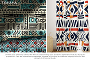 Ethnic-Inspiredf Tribal Pattern Set, a Pattern Graphic by Vibrand Studio (Thumbnail 2 of 12)