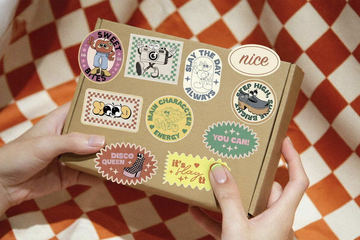 Vibe Check Sticker Pack, an Object Graphic by Alina Sh (Photo 11 of 11)