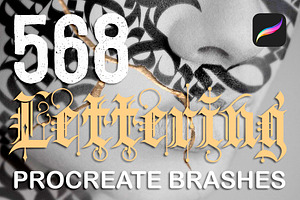 lettering brushes procreate brush